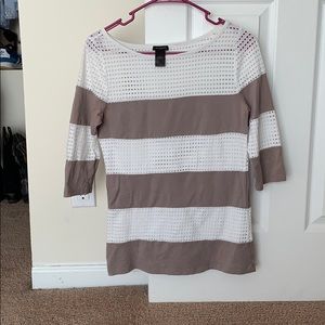 Ann Taylor half sleeve